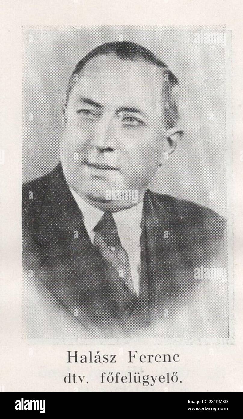 Borbély Zoltán/ Dr. Kapy Rezső.: A 60 éves magyar rendőrség 1881-1941. / La polizia ungherese di 60 anni 1881-1941 . Anniversario della polizia ungherese almanach. Archivio fotografico della polizia ungherese / Foto Stock