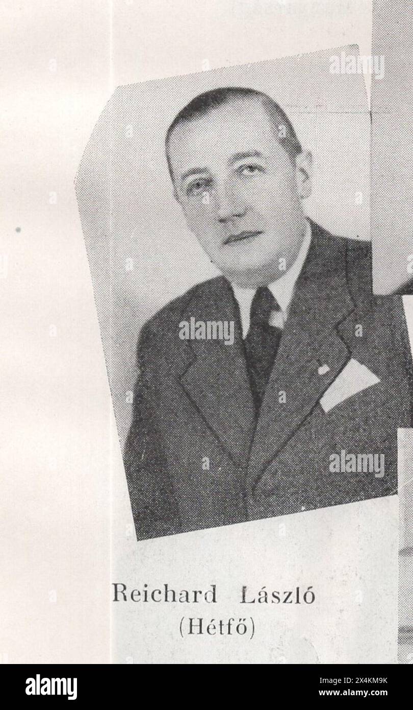 Borbély Zoltán/ Dr. Kapy Rezső.: A 60 éves magyar rendőrség 1881-1941. / La polizia ungherese di 60 anni 1881-1941 . Anniversario della polizia ungherese almanach. Archivio fotografico della polizia ungherese / Foto Stock