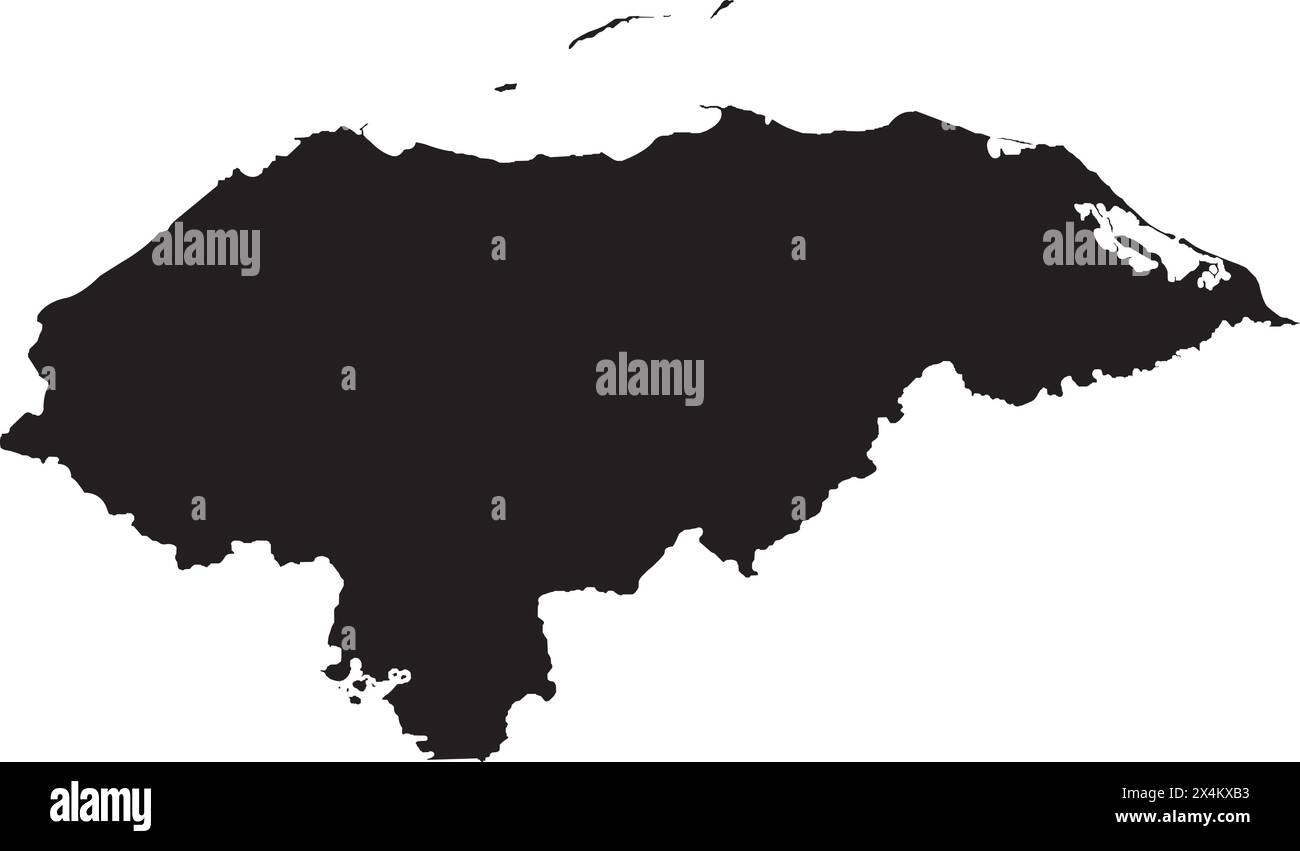 Sfondo simbolo immagine vettoriale icona mappa Honduras Illustrazione Vettoriale