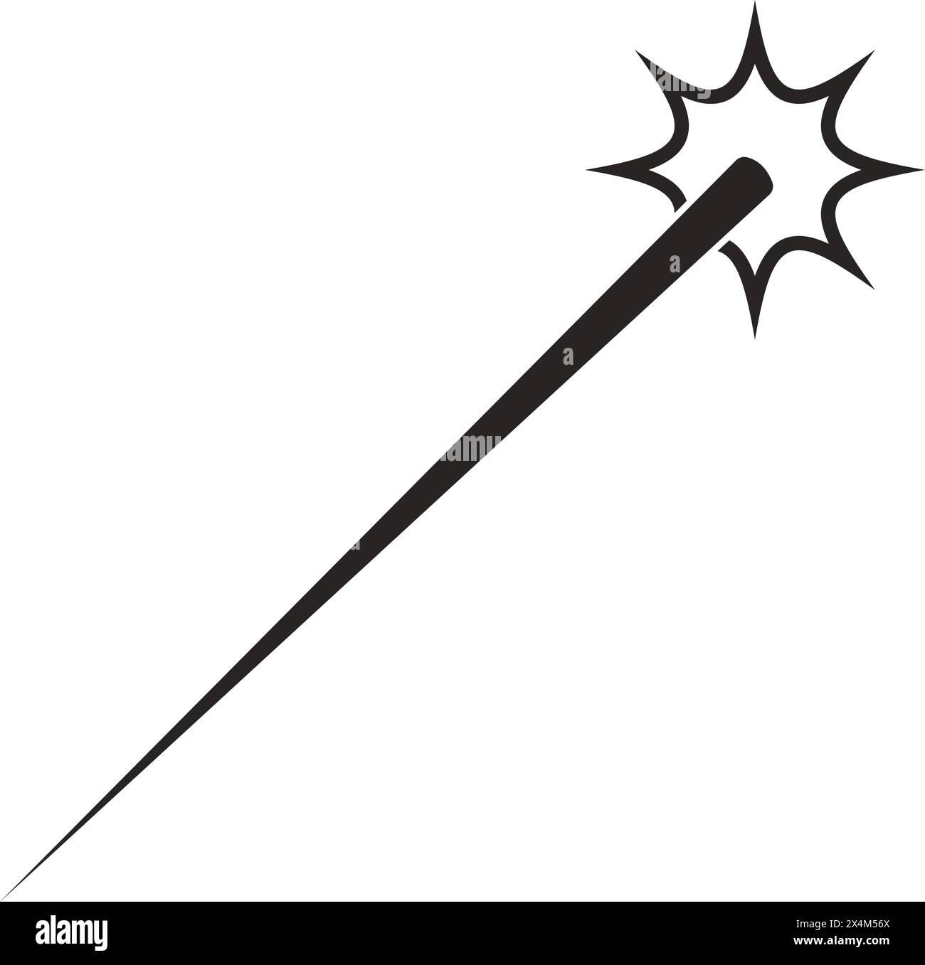 Icona puntatore laser disegno simbolo illustrazione vettoriale Illustrazione Vettoriale