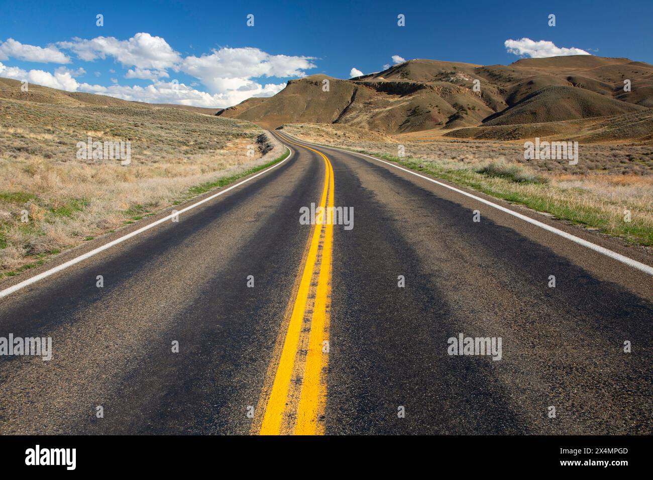 Nevada autostrada 305, Lander County, Nevada Foto Stock