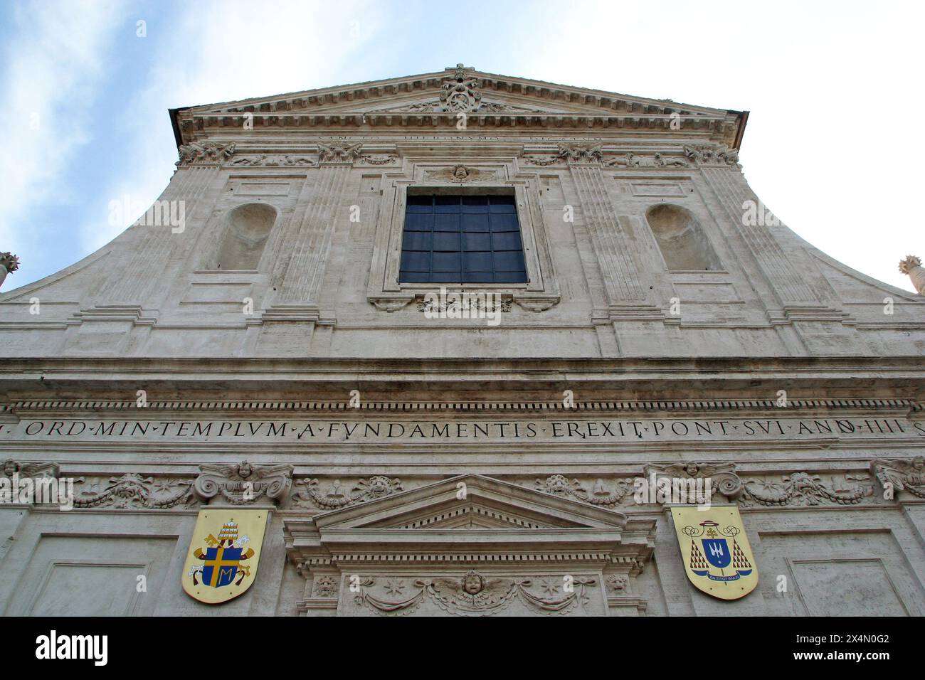 Chiesa di San Girolamo dei Croati (Chiesa Rettoria San Girolamo dei Croati a Ripetta) a Roma, Italia Foto Stock