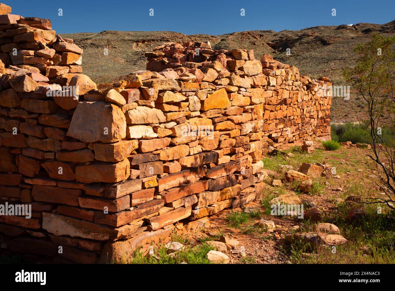 Fort Roads, Fort Pearce Historic Site, St. George Bureau of Land Management, Utah Foto Stock