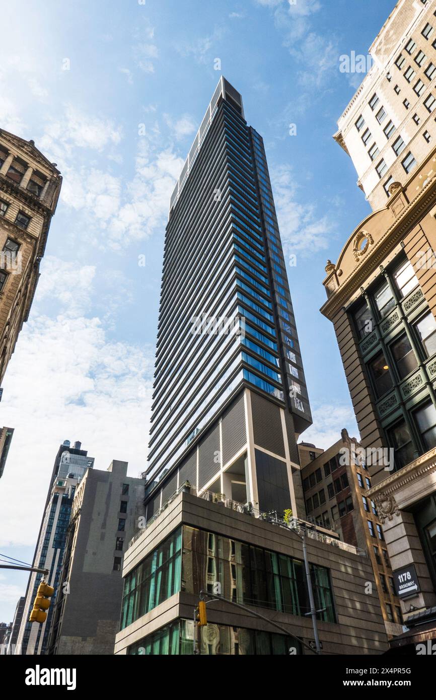 Il Ritz-Carlton New York Nomad si trova al 1185 Broadway, New York, NY, USA, 2024 Foto Stock