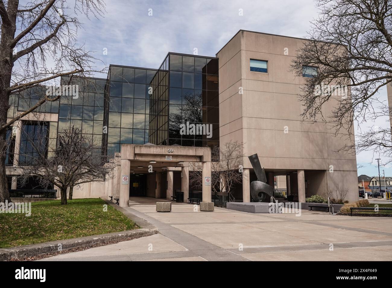 Robert S. K. Welch Courthouse a St Catharines, Ontario, Canada Foto Stock
