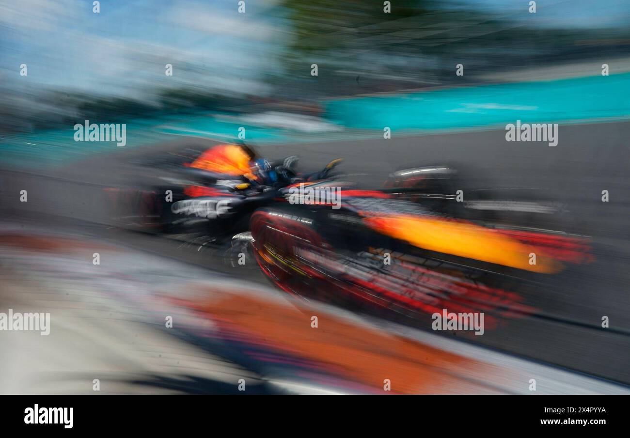 04.05.2024, Miami International Autodrome, Miami, Formula 1 Crypto.com Miami Grand Prix, nella foto Max Verstappen (NLD), Oracle Red Bull Racing Foto Stock