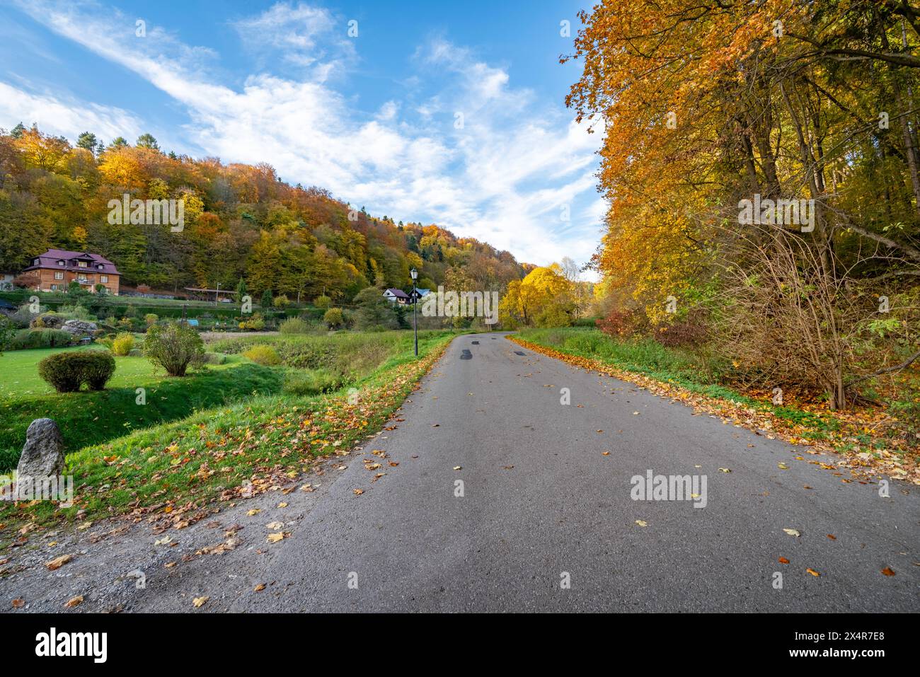 Ojcow National Park, Polonia Foto Stock