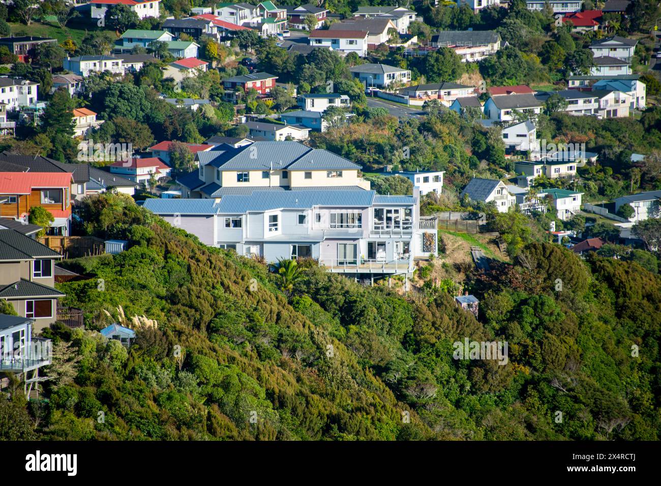 Residential Houses - Wellington - nuova Zelanda Foto Stock