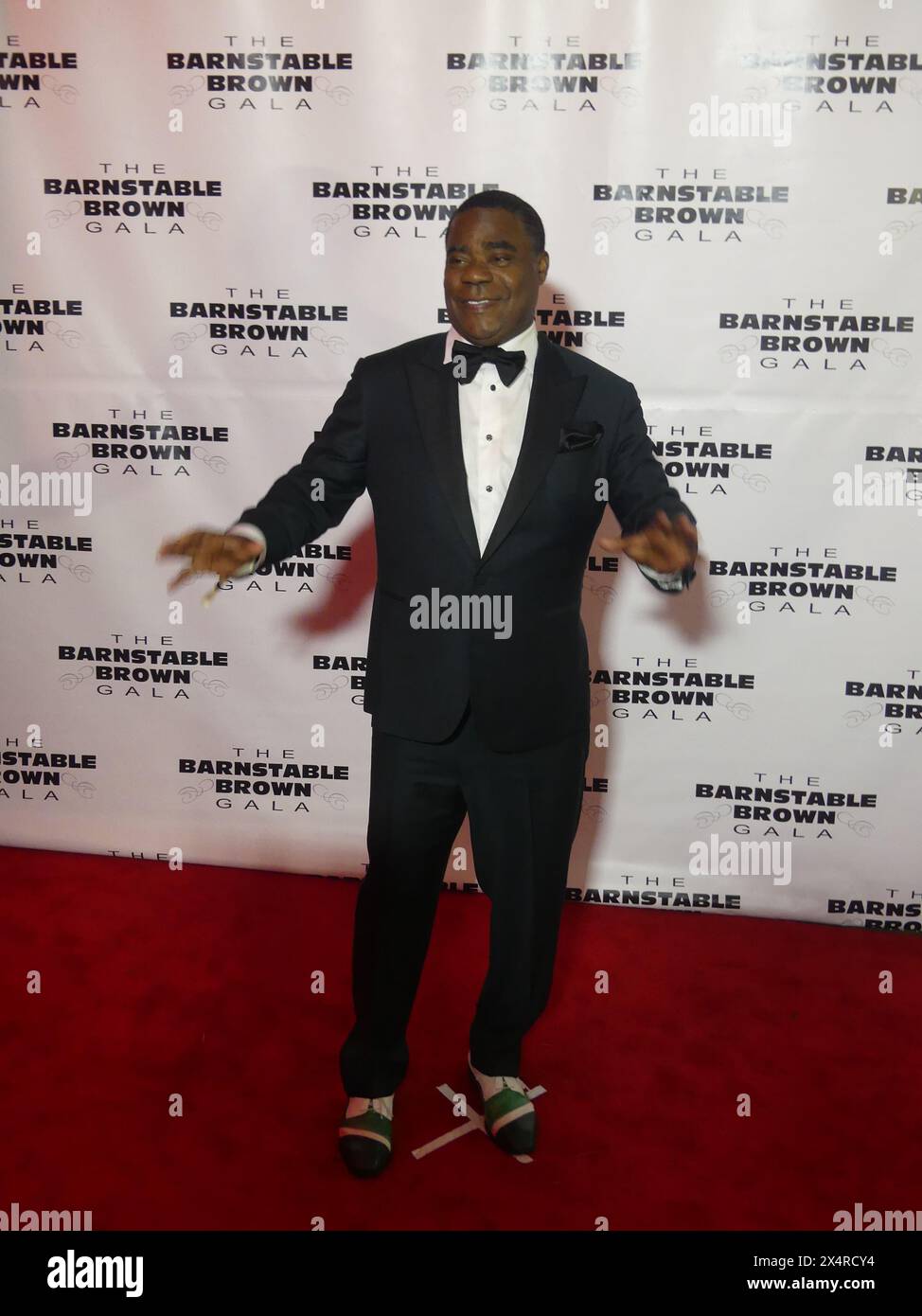Barnstable Brown Gala, 17000 Spring Dr, Louisville, Kentucky 40205. 3 maggio 2024. Acclamato dal NY Times come una delle prime dieci feste del Nord America, il Kentucky Derby Eve Barnstable Brown Gala del 2024 di Louisville ha visto celebrità come Tracy Morgan, Joey Fatone, Pepa, Salt-N-Pepa, Daryl "DMC" McDaniels, Lee Brice, Travis Tritt, Mickey Guyton, Dannielynn Birkhead e Larry Birkhead. ©Julia Mineeva/EGBN TV News/Alamy Live News Foto Stock