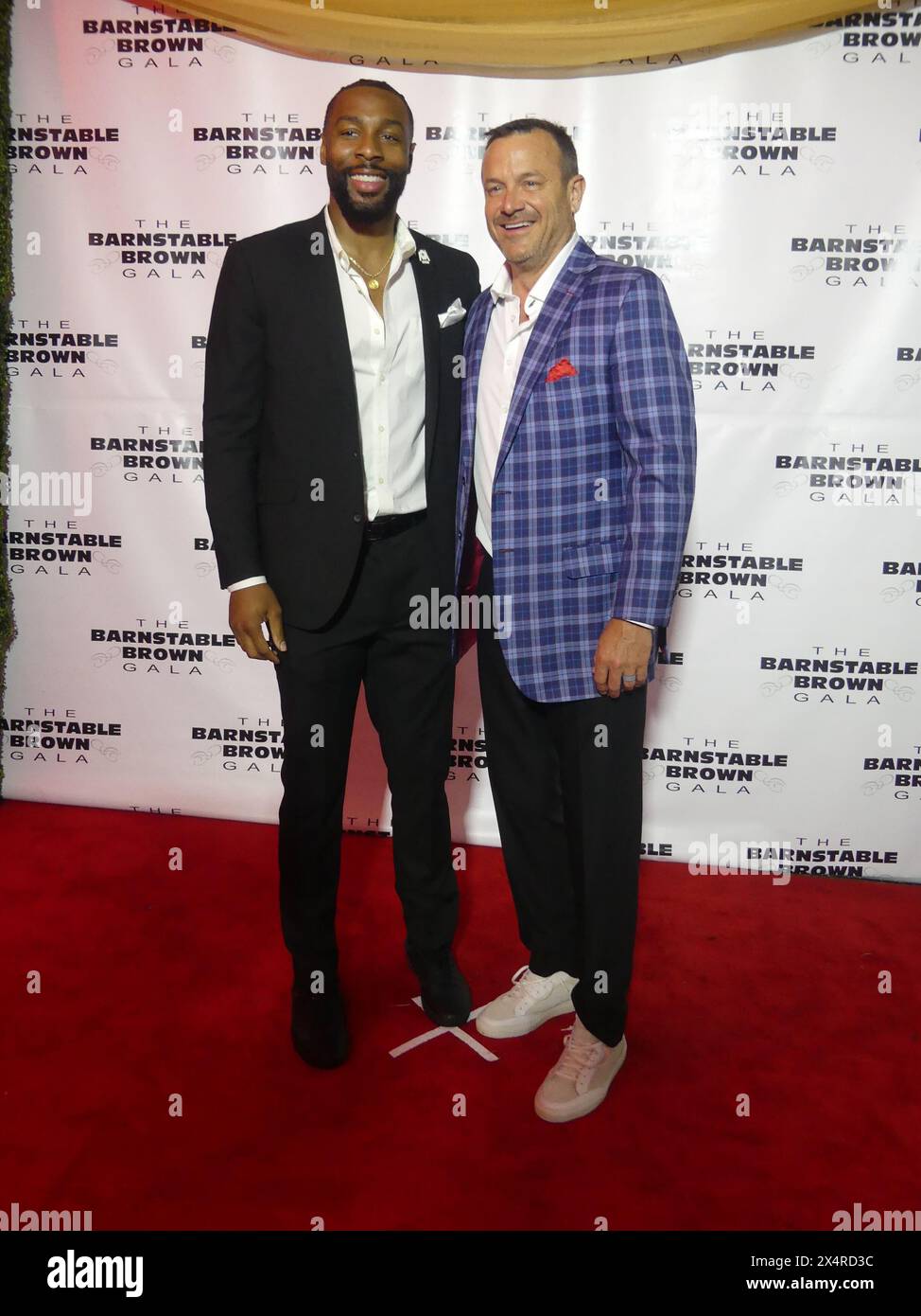 Barnstable Brown Gala, 17000 Spring Dr, Louisville, Kentucky 40205. 3 maggio 2024. Acclamato dal NY Times come una delle prime dieci feste del Nord America, il Kentucky Derby Eve Barnstable Brown Gala del 2024 di Louisville ha visto celebrità come Tracy Morgan, Joey Fatone, Pepa, Salt-N-Pepa, Daryl "DMC" McDaniels, Lee Brice, Travis Tritt, Mickey Guyton, Dannielynn Birkhead e Larry Birkhead. ©Julia Mineeva/EGBN TV News/Alamy Live News Foto Stock