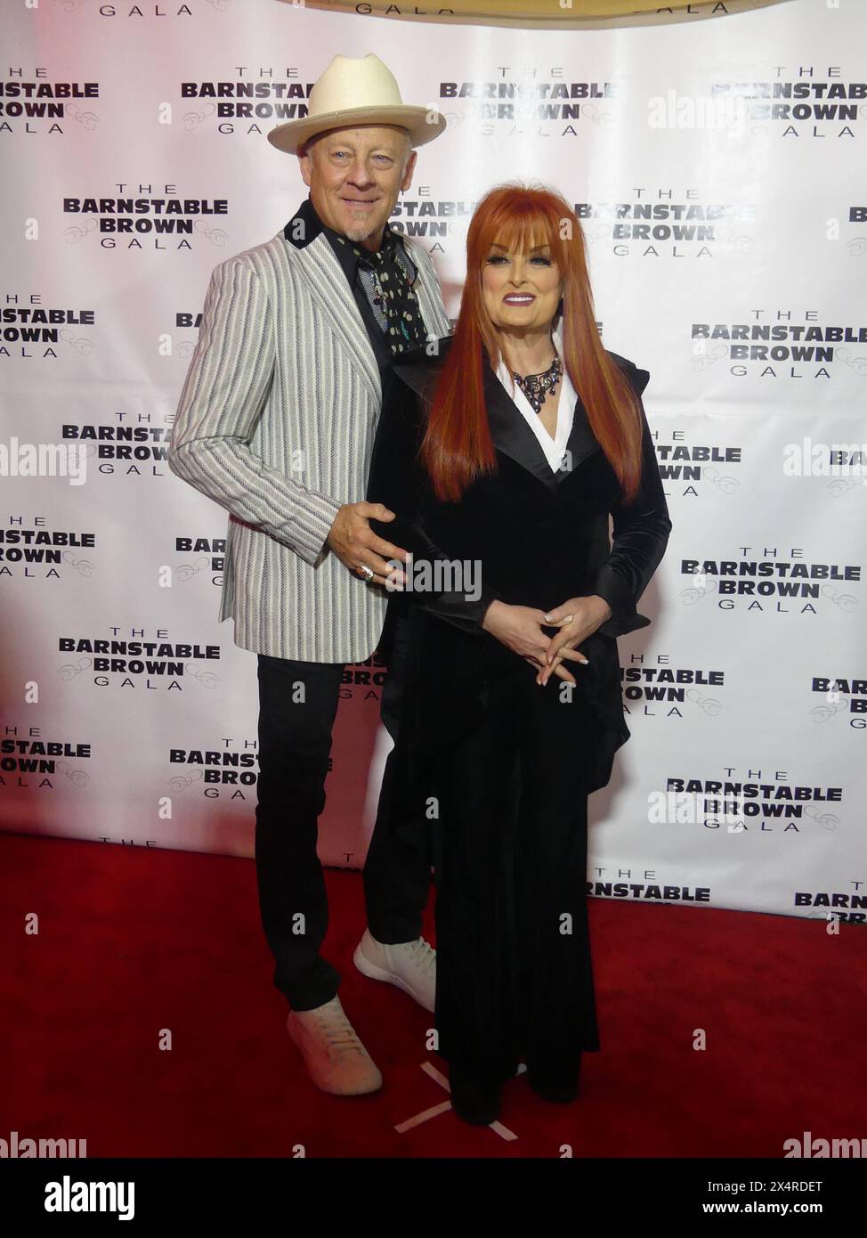 Barnstable Brown Gala, 17000 Spring Dr, Louisville, Kentucky 40205. 3 maggio 2024. Acclamato dal NY Times come una delle prime dieci feste del Nord America, il Kentucky Derby Eve Barnstable Brown Gala del 2024 di Louisville ha visto celebrità come Tracy Morgan, Joey Fatone, Pepa, Salt-N-Pepa, Daryl "DMC" McDaniels, Lee Brice, Travis Tritt, Mickey Guyton, Dannielynn Birkhead e Larry Birkhead. ©Julia Mineeva/EGBN TV News/Alamy Live News Foto Stock