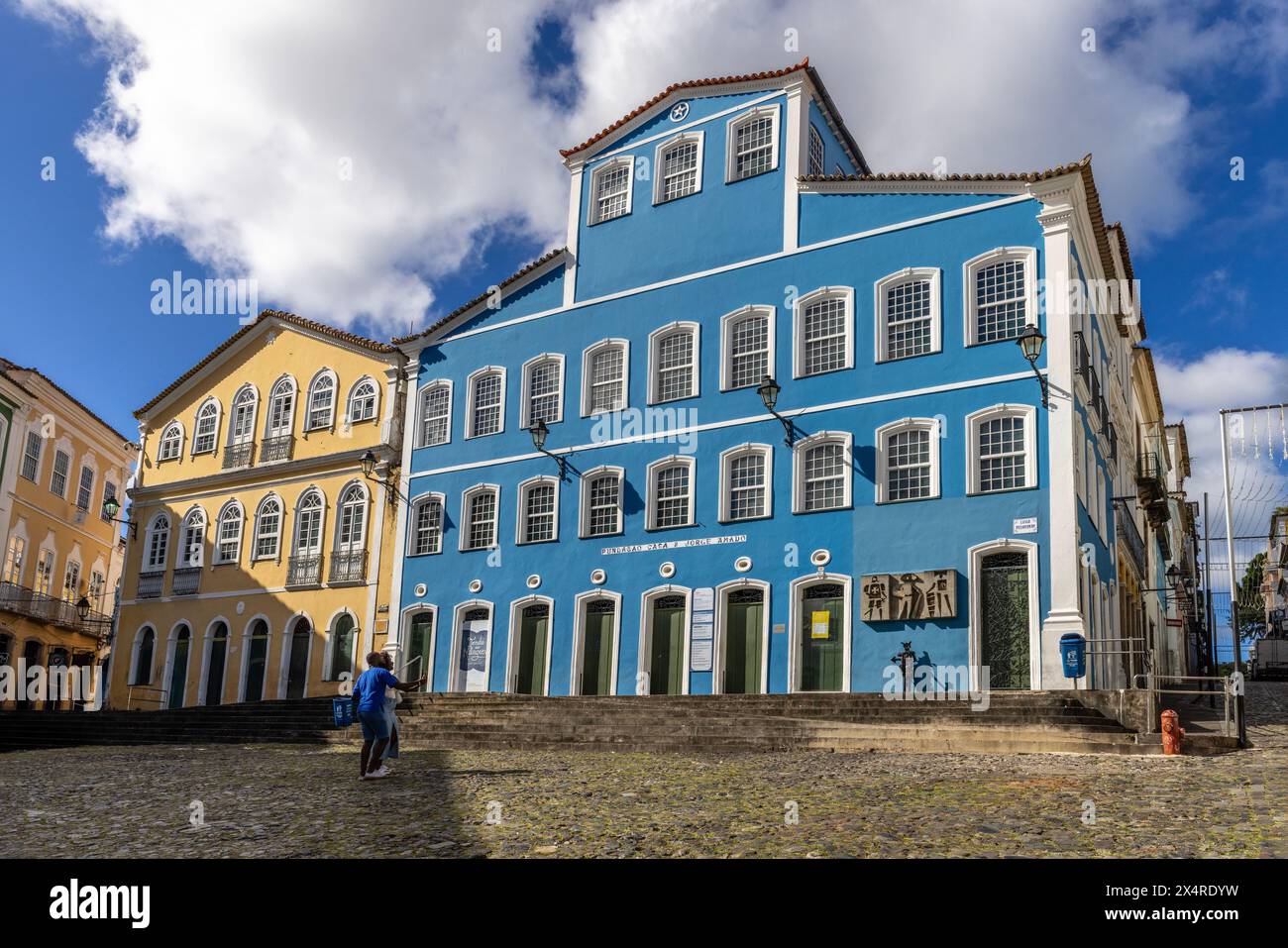 Museo cittadino, Museu da Cidade, largo do Pelourinho, nel quartiere Pelourinho, Salvador, Bahia, Brasile Foto Stock