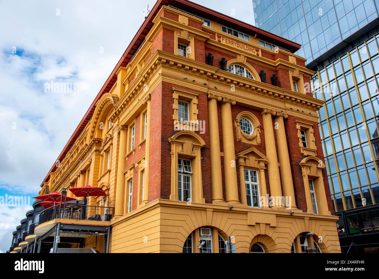 Ferry Building - Auckland - nuova Zelanda Foto Stock