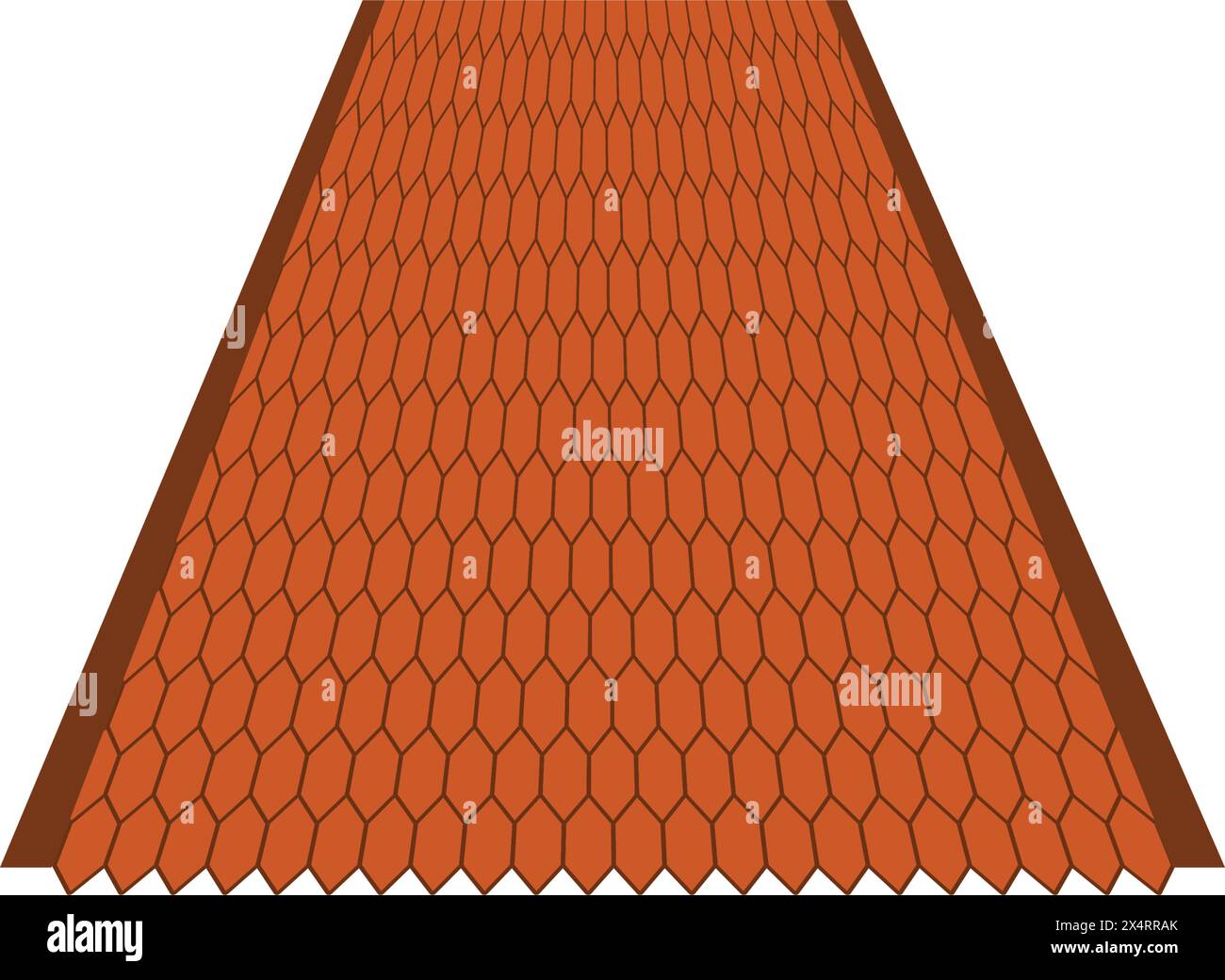 illustrazione dell'icona del telo del tetto, design della templetta Illustrazione Vettoriale