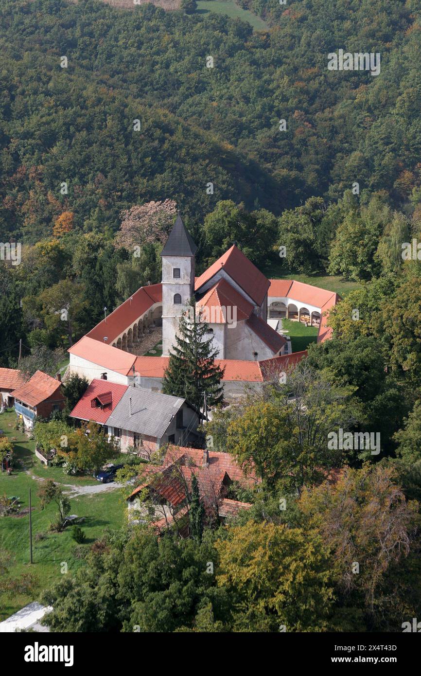 Chiesa di nostra Signora della montagna a Lobor, Croazia Foto Stock