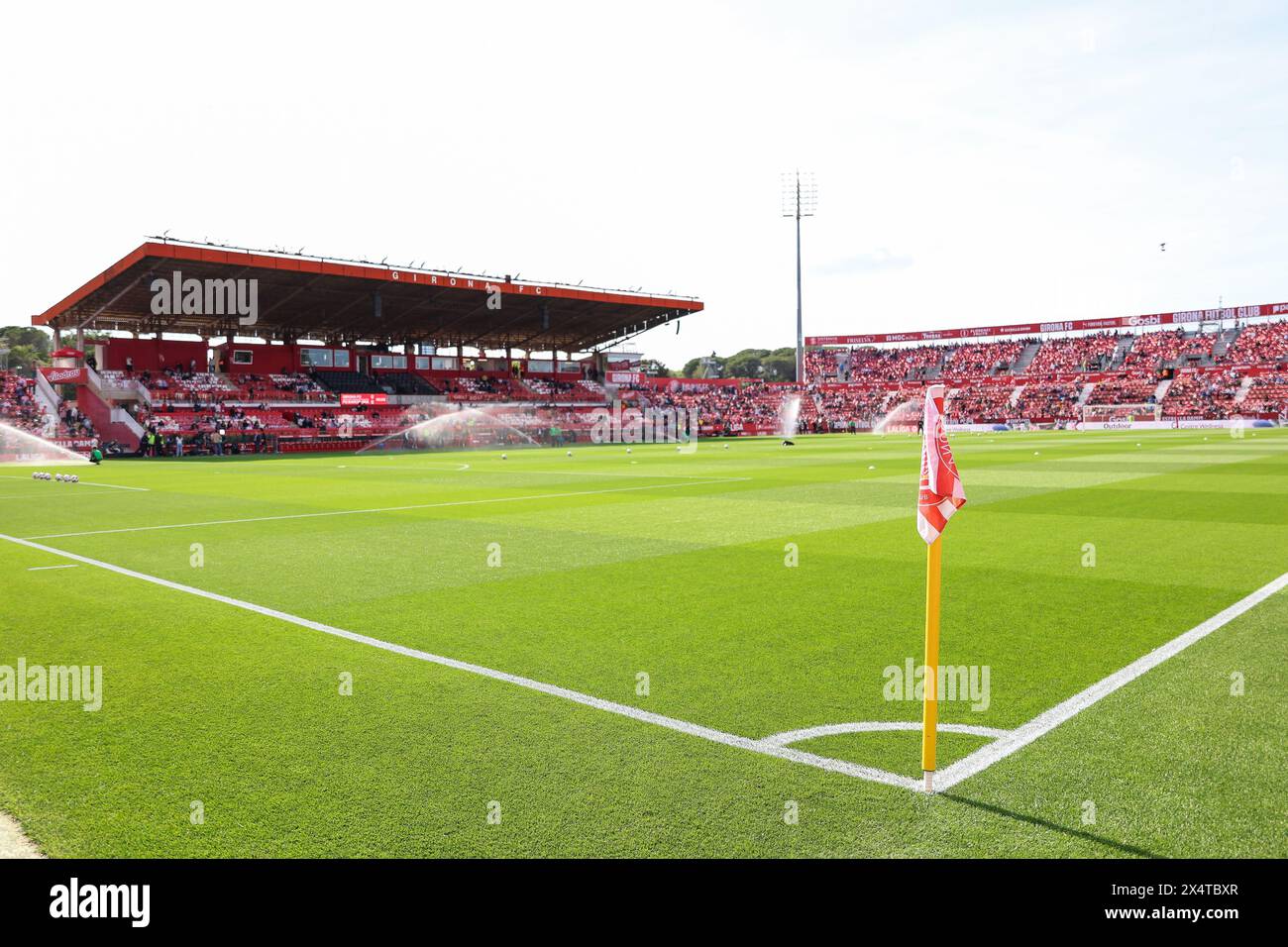 Girona, Spagna. 4 maggio 2024. L'Estadi Montilivi ha visto prima della partita di LaLiga tra Girona e FC Barcelona a Girona. (Photo Credit: Gonzales Photo/Alamy Live News Foto Stock