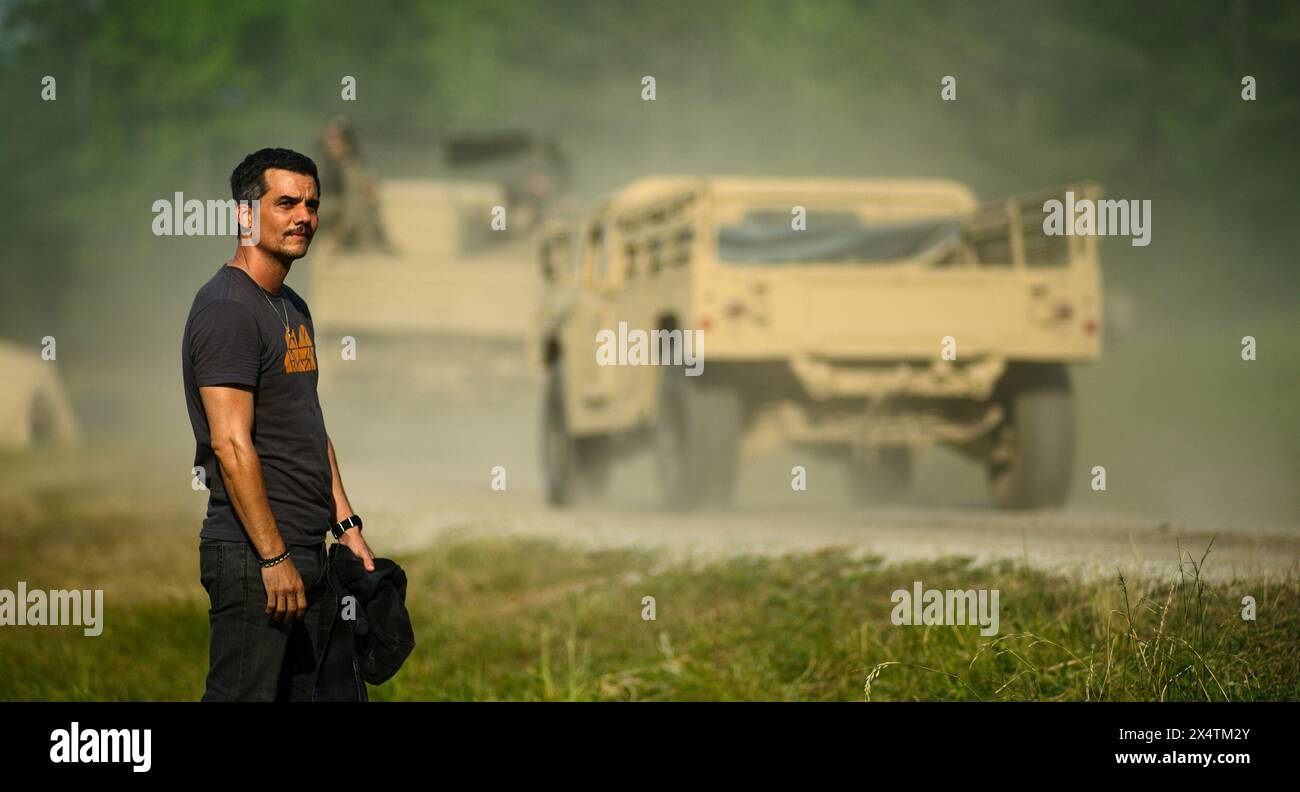 WAGNER MOURA in CIVIL WAR, diretto da ALEX GARLAND. Crediti: A24/DNA Films/IPR. VC / album Foto Stock