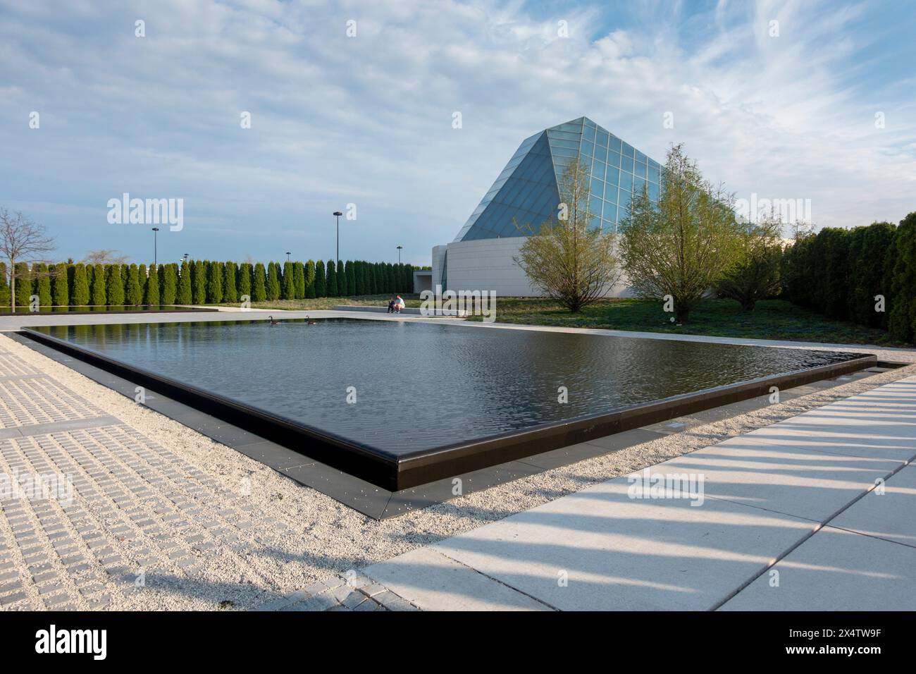 Facciata, il centro di Ismaili, Toronto Foto Stock