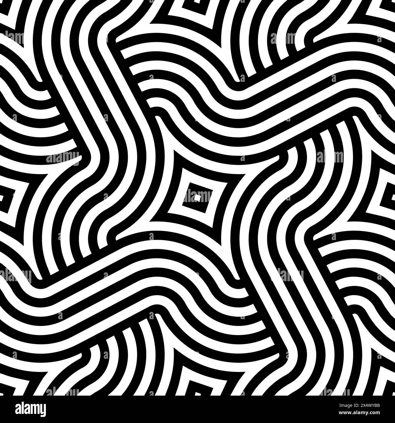 Splendida ed esclusiva trama 3D senza giunture, illustrazione vettoriale Illustrazione Vettoriale