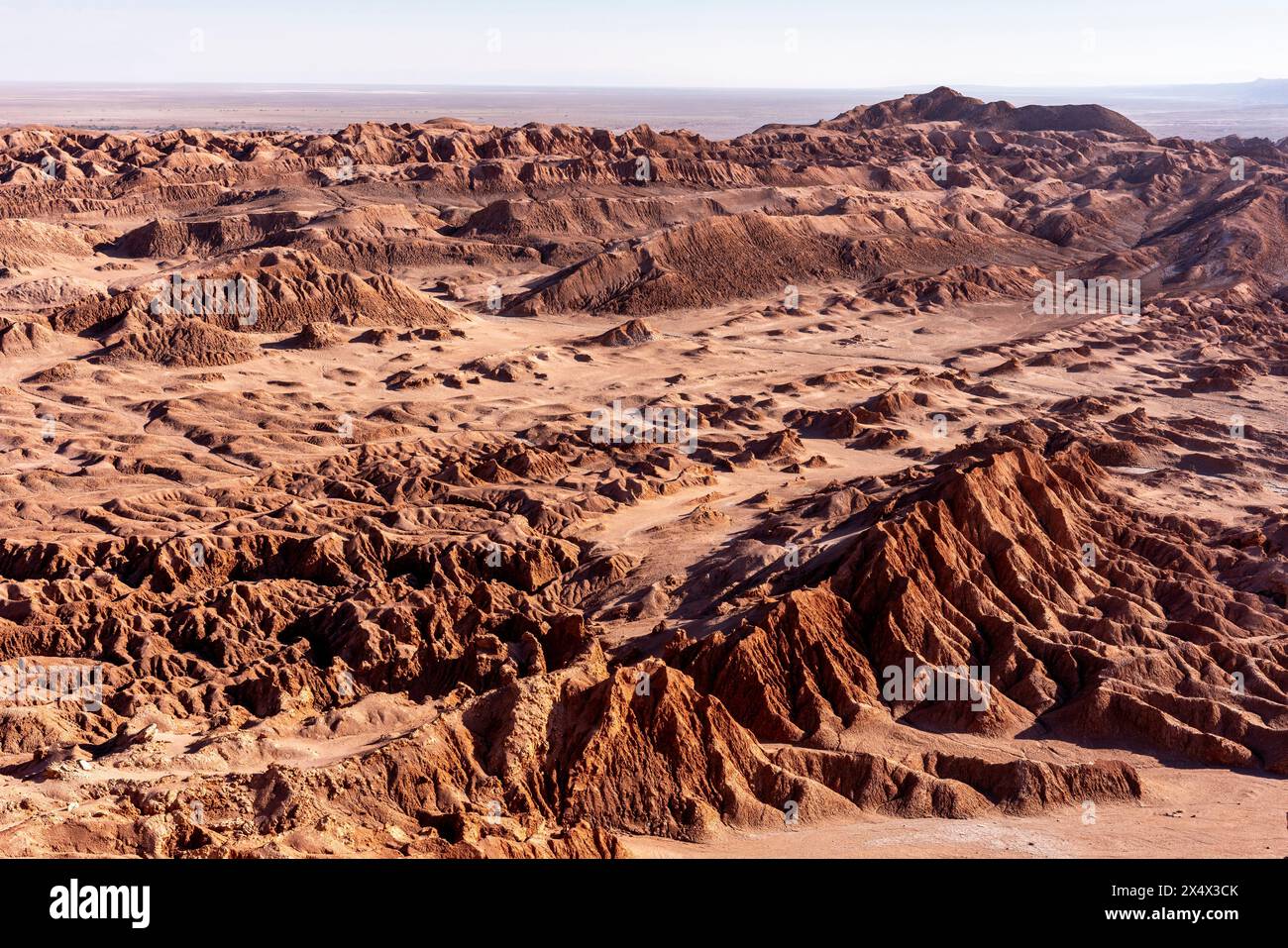 Valle della Luna, San Pedro de Atacama, regione di Antofagasta, Cile. Foto Stock