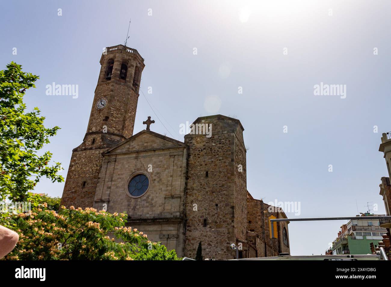 Esglesia Sant Vicenc de Sarria Barcellona Spagna Foto Stock