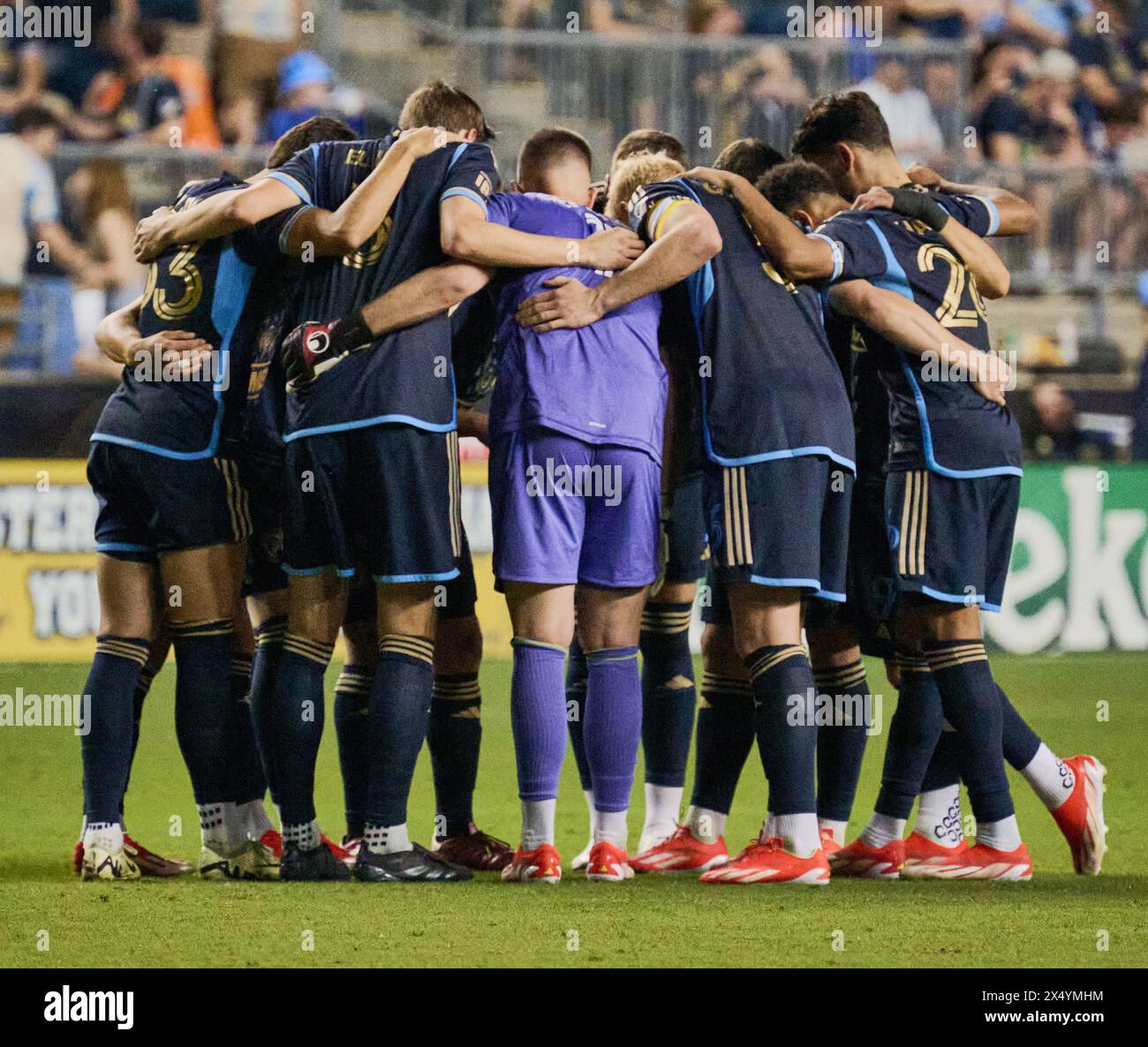 MLS match tra Philadelphia Union e Seattle Sounders FC al Subaru Park. Foto Stock