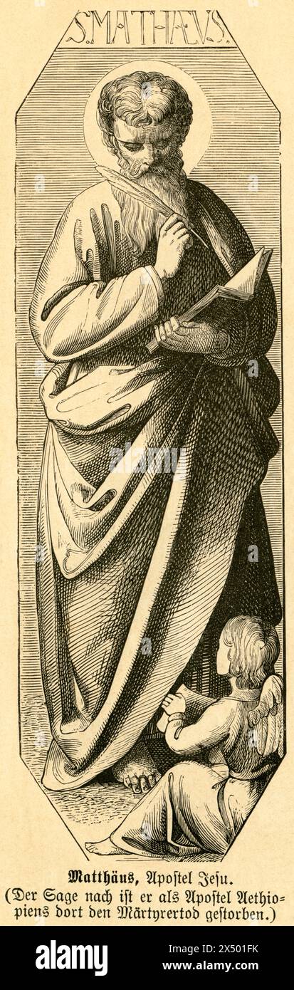 Religione, cristianesimo, Israele, Nazaret, Matteo Apostolo, IL COPYRIGHT DELL'ARTISTA NON DEVE ESSERE CANCELLATO Foto Stock