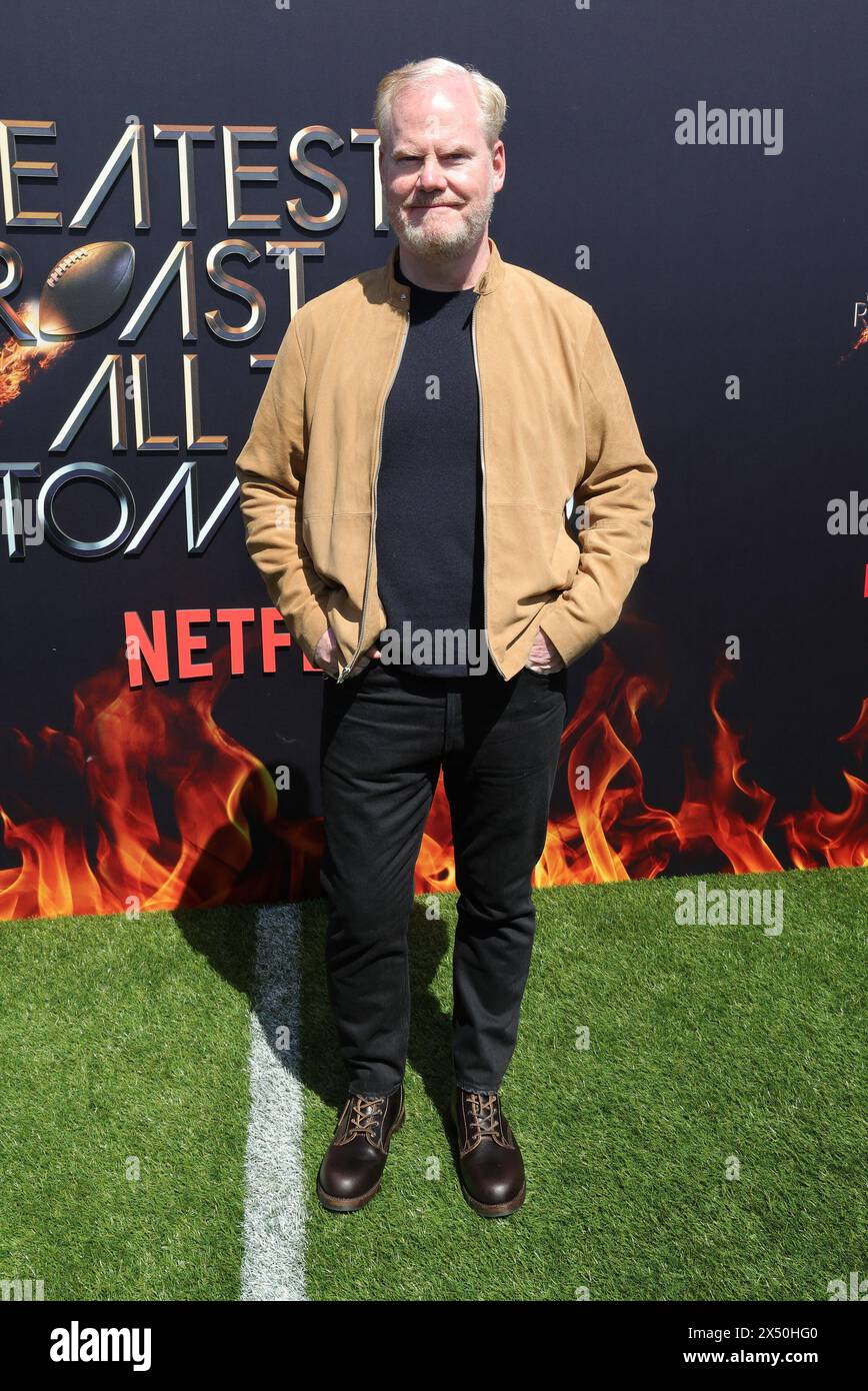 INGELWOOD - 5 maggio: Jim Gaffigan al Netflix Is A Joke Festival: G.R.O.A.T The Greatest Roast of All Time - Tom Brady al Kia Forum di Inglewood, California, il 5 maggio 2024. Crediti : Faye Sadou/MediaPunch Foto Stock