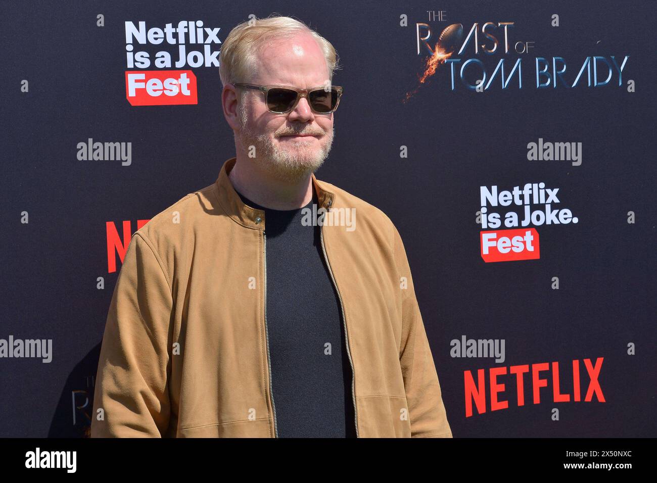 Jim Gaffigan bei der Netflix-Show The Greatest Roast of All Time: Tom Brady im Kia Forum. Inglewood, 05.05.2024 *** Jim Gaffigan allo show Netflix The Greatest Roast of All Time Tom Brady al Kia Forum Inglewood, 05 05 2024 foto:xD.xStarbuckx/xFuturexImagex Roast 4584 Foto Stock