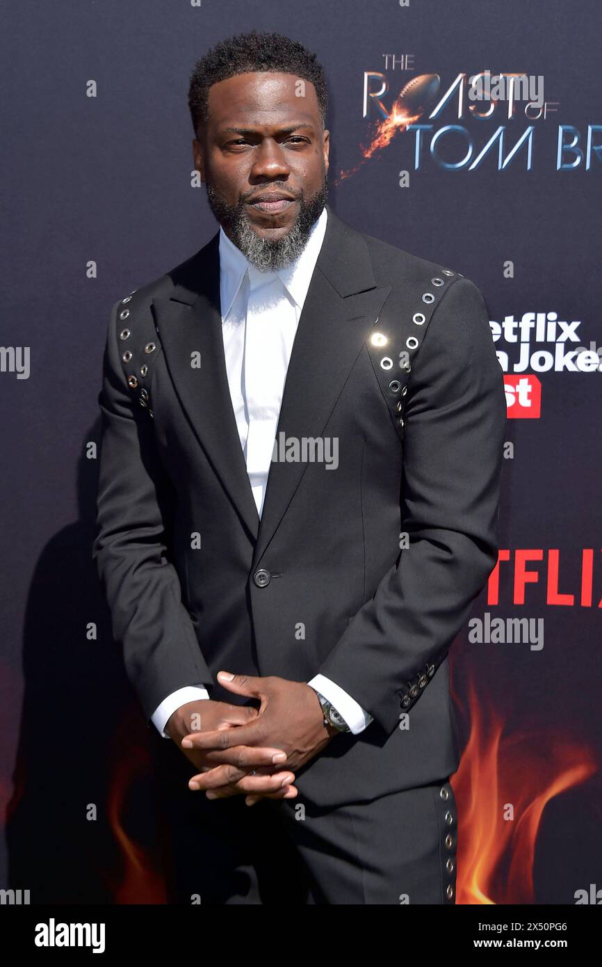 Kevin Hart bei der Netflix-Show The Greatest Roast of All Time: Tom Brady im Kia Forum. Inglewood, 05.05.2024 *** Kevin Hart allo show Netflix The Greatest Roast of All Time Tom Brady al Kia Forum Inglewood, 05 05 2024 foto:xD.xStarbuckx/xFuturexImagex Roast 4671 Foto Stock