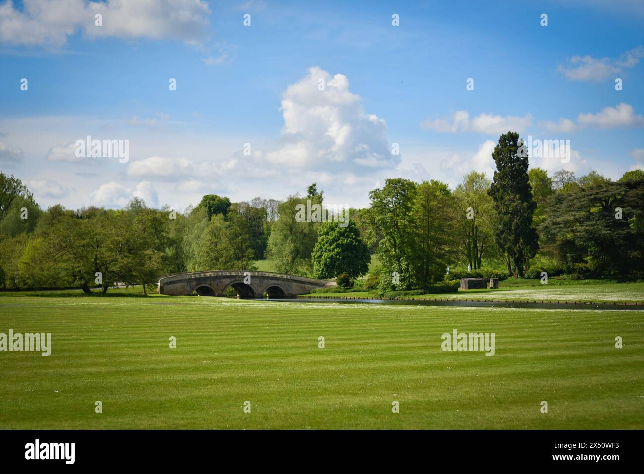 Audley End House e Giardini Foto Stock