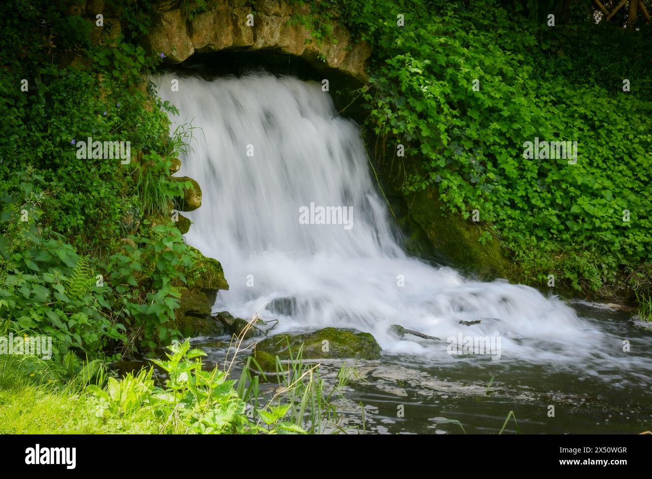 Audley End House e Giardini Foto Stock