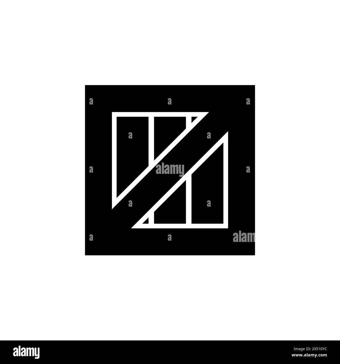 Icona vettoriale piatto scatola di legno. Simbolo solido semplice isolato su sfondo bianco. Modello di design in legno Box per elemento interfaccia utente Web e mobile Illustrazione Vettoriale