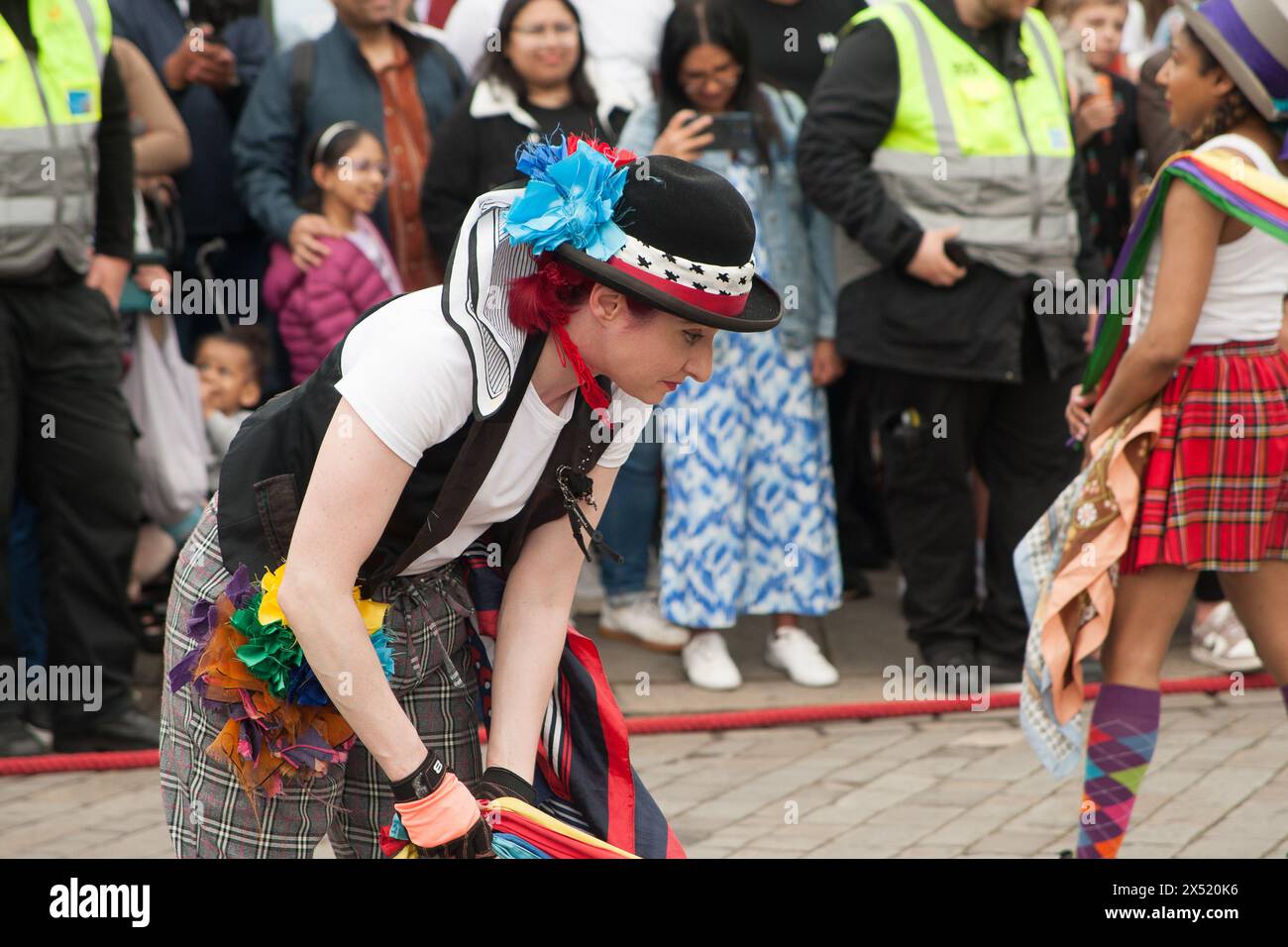 Folkdance Remixed Sweeps Festival Rochester Kent Foto Stock