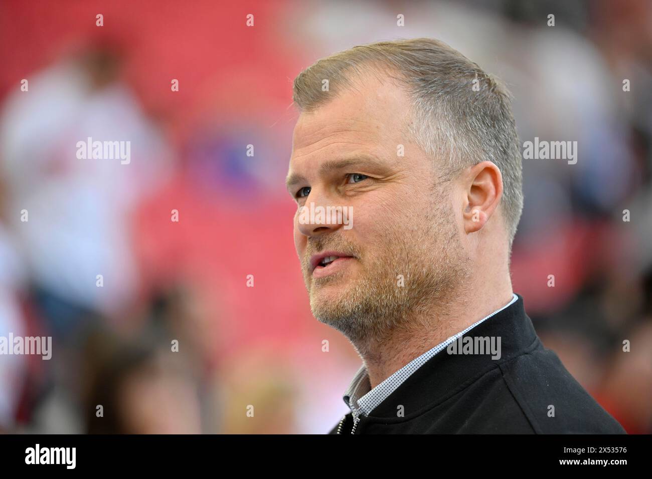 Direttore sportivo Fabian Wohlgemuth VfB Stuttgart, Ritratto, MHPArena, MHP Arena Stuttgart, Baden-Wuerttemberg, Germania Foto Stock