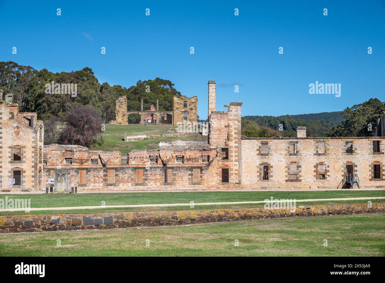 Il penitenziario di Port Arthur Historic Site, Tasmania, Australia Foto Stock
