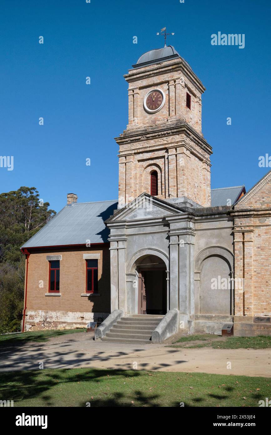L'edificio Asylum del Port Arthur Historic Site, Tasmania, Australia Foto Stock