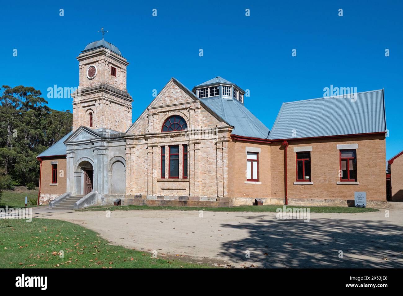 L'edificio Asylum del Port Arthur Historic Site, Tasmania, Australia Foto Stock
