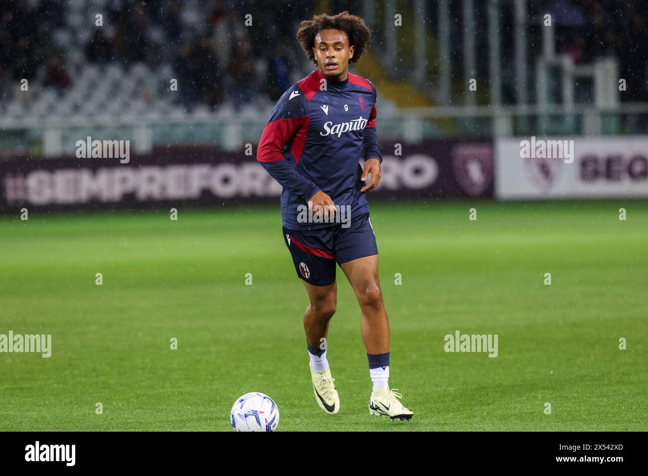 3 maggio 2024 Torino - Italia - Torino vs Bologna serie A 2023/2024 - grande Torino. Stadio - nella foto: Joshua Zirkzee (9 Bologna FC) Foto Stock