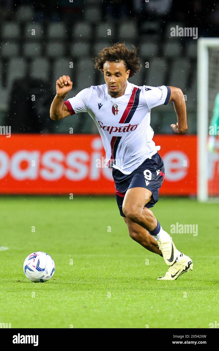 3 maggio 2024 Torino - Italia - Torino vs Bologna serie A 2023/2024 - grande Torino. Stadio - nella foto: Joshua Zirkzee (9 Bologna FC) Foto Stock