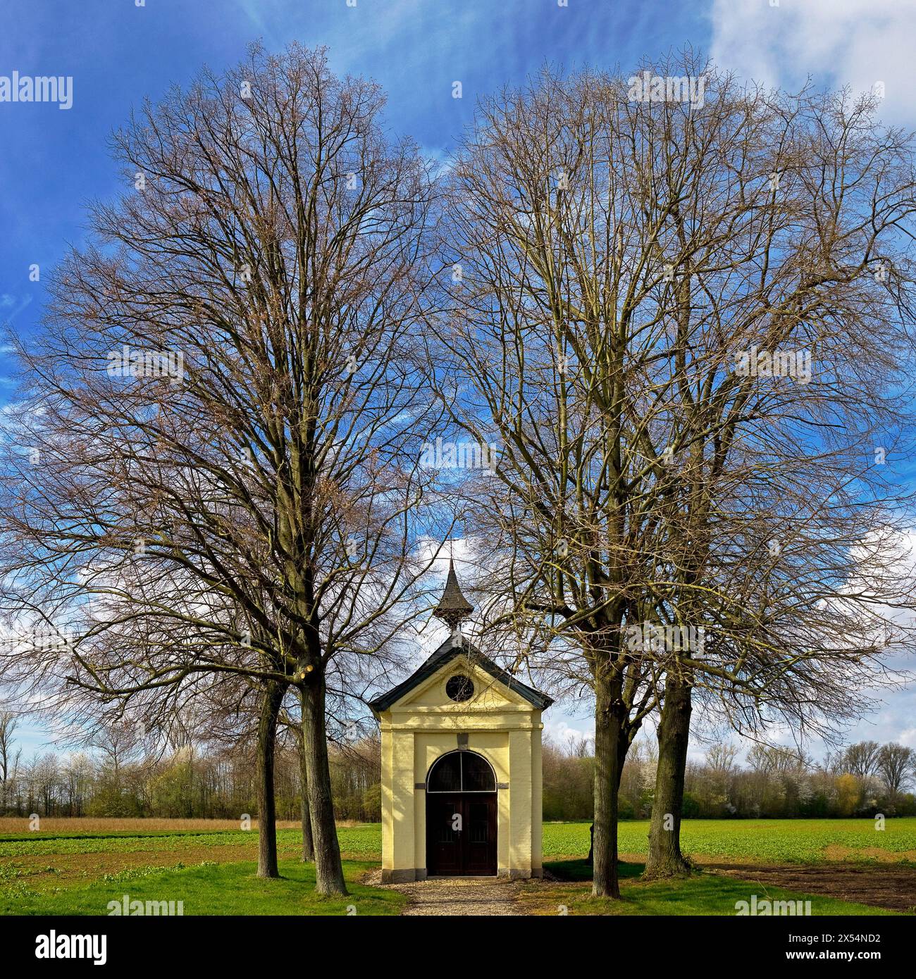 Cappella del castello di Horr House, Germania, Renania settentrionale-Vestfalia, basso Reno, Grevenbroich Foto Stock