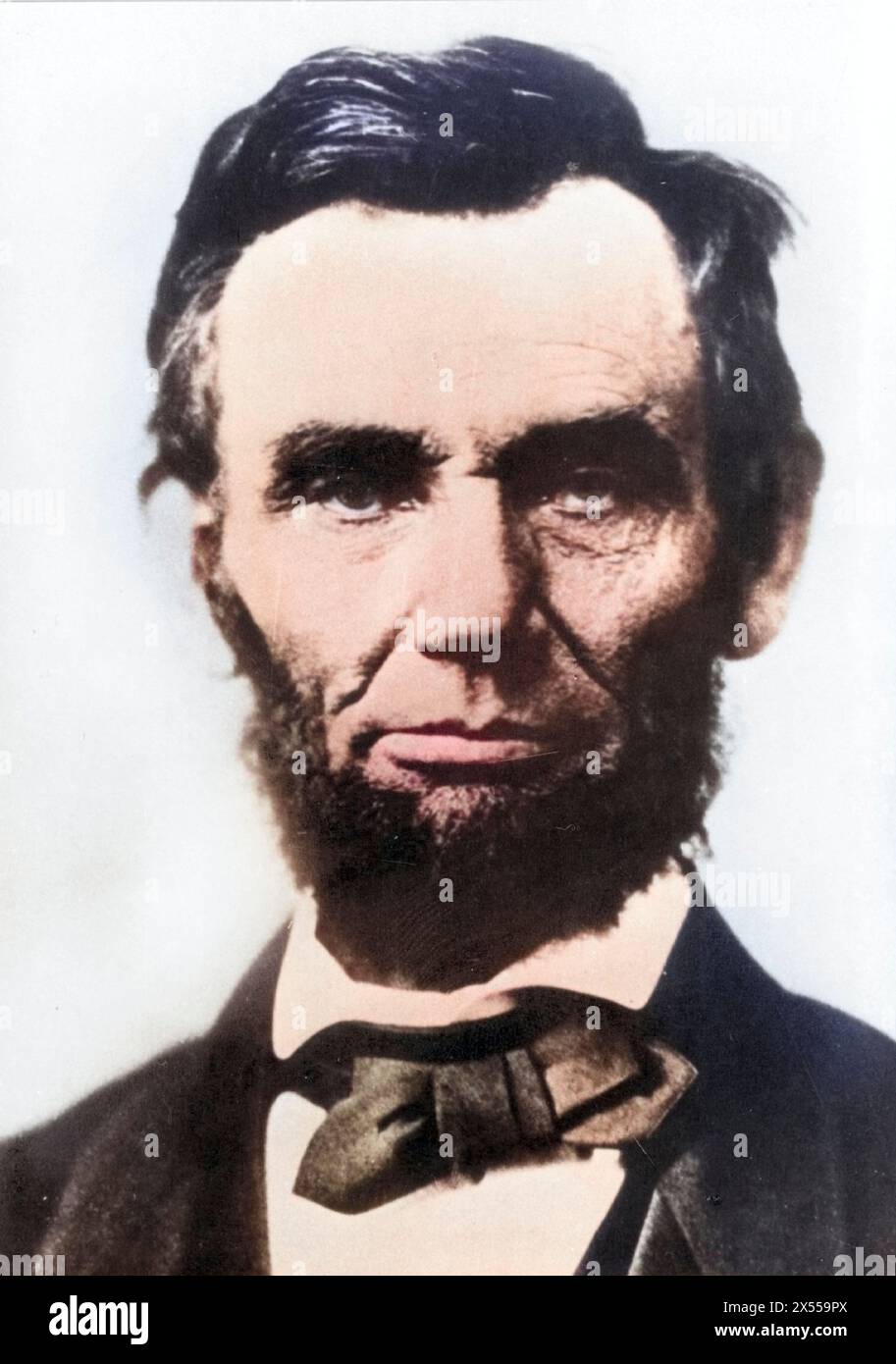 Lincoln, Abraham, 12.2.1809 - 15.4,1865, politico americano, sedicesimo presidente degli Stati Uniti 1861 - 1865, ULTERIORI-DIRITTI-CLEARANCE-INFO-NOT-AVAILABLE Foto Stock