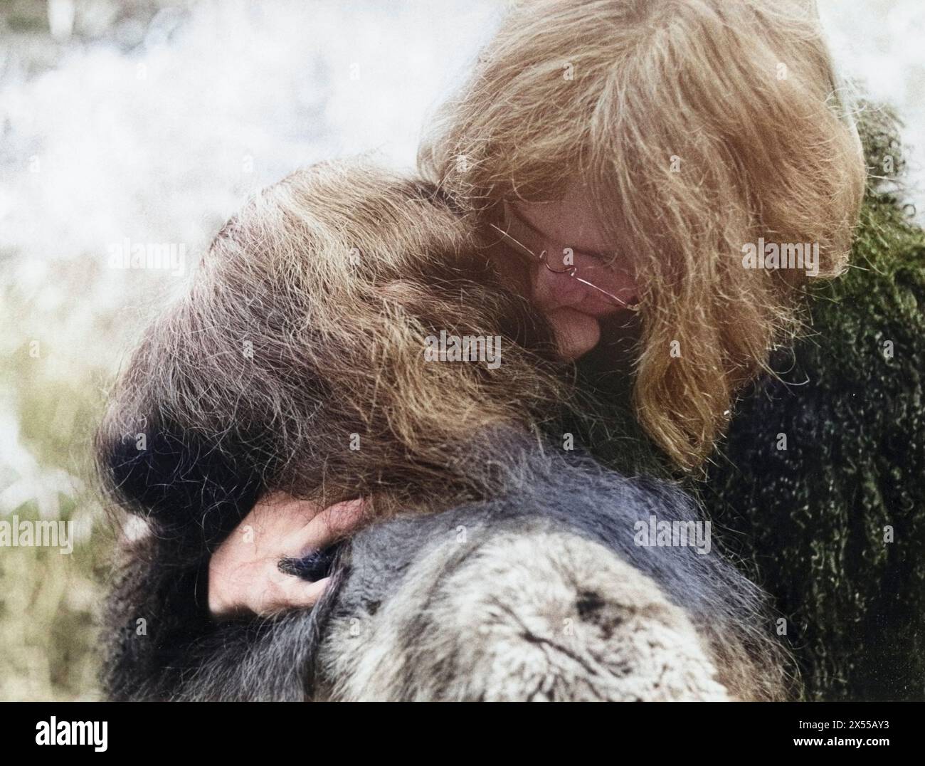 Lennon, John, 9.10.1940 - 8.12.1980, musicista britannico (pop), ritratto, con Yoko Ono, 1970, ADDITIONAL-RIGHTS-CLEARANCE-INFO-NOT-AVAILABLE Foto Stock