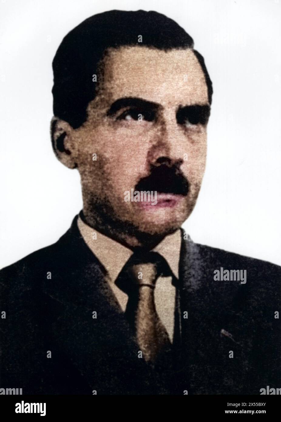 Mengele, Josef, 1911 - 7,2.1979, medico / fisico tedesco al campo di concentramento di Auschwitz 1943 - 1945, ritratto, SOLO USO EDITORIALE Foto Stock