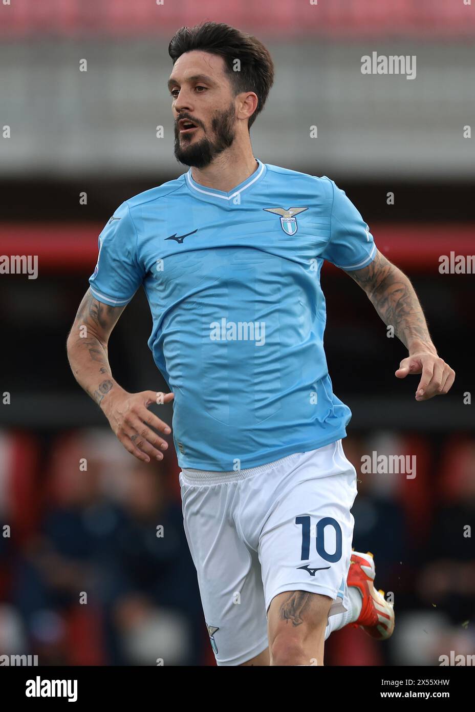 Monza, Italia. 4 maggio 2024. Luis Alberto del SS Lazio durante la partita di serie A allo stadio U-Power di Monza. Il credito per immagini dovrebbe essere: Jonathan Moscrop/Sportimage Credit: Sportimage Ltd/Alamy Live News Foto Stock