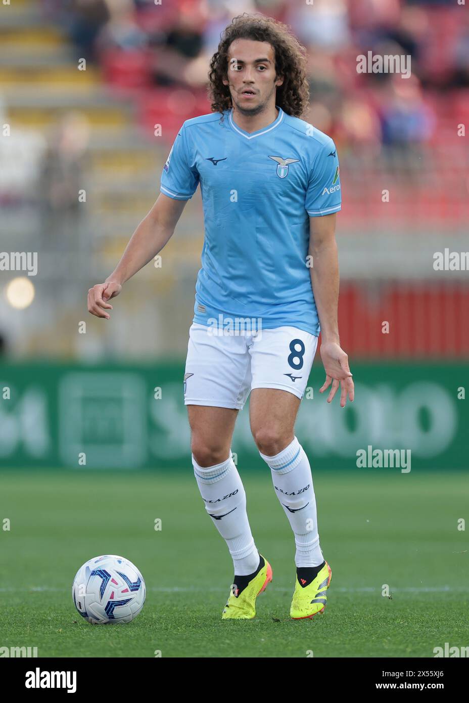 Monza, Italia. 4 maggio 2024. Matteo Guendouzi della SS Lazio durante la partita di serie A allo stadio U-Power di Monza. Il credito per immagini dovrebbe essere: Jonathan Moscrop/Sportimage Credit: Sportimage Ltd/Alamy Live News Foto Stock