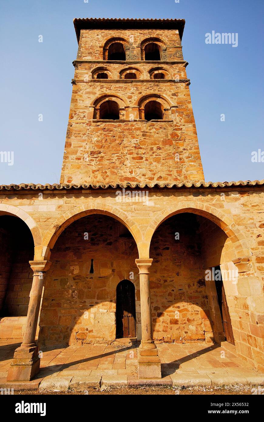 Chiesa di Santa Maria di Tabara, Zamora, Spagna Foto Stock