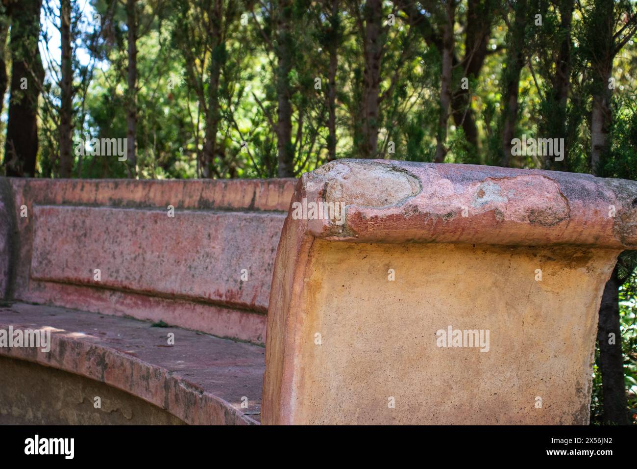 Giardino storico neoclassico Parc del Laberint d'Horta, Barcellona, Spagna, sostenibilità, conservazione dell'ambiente, tutela della biodiversità Foto Stock