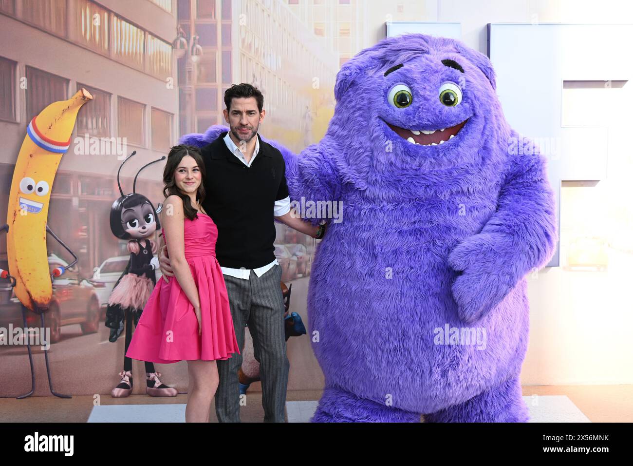 LONDRA, INGHILTERRA, Regno Unito - 07 MAGGIO 2024: John Krasinski, Cailey Fleming partecipa alla prima inglese di "IF" al Cineworld Leicester Square il 7 maggio 2024 a Londra, Inghilterra. Credito: Vedi li/Picture Capital/Alamy Live News Foto Stock