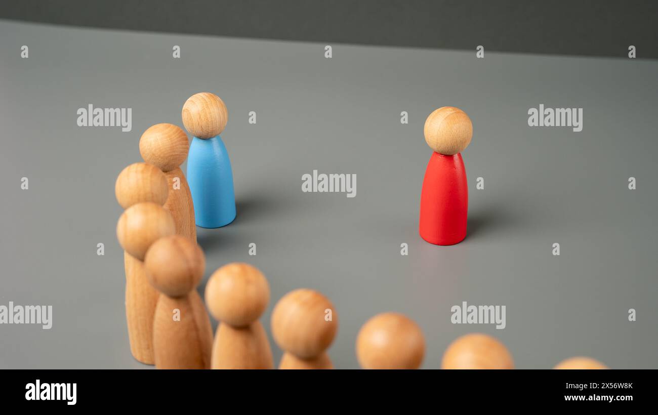 Ottenete tutto il supporto. Si è dimostrato il miglior specialista. Leadership e riconoscimento innegabili. La migliore offerta di condizioni per i clienti in affari, com Foto Stock